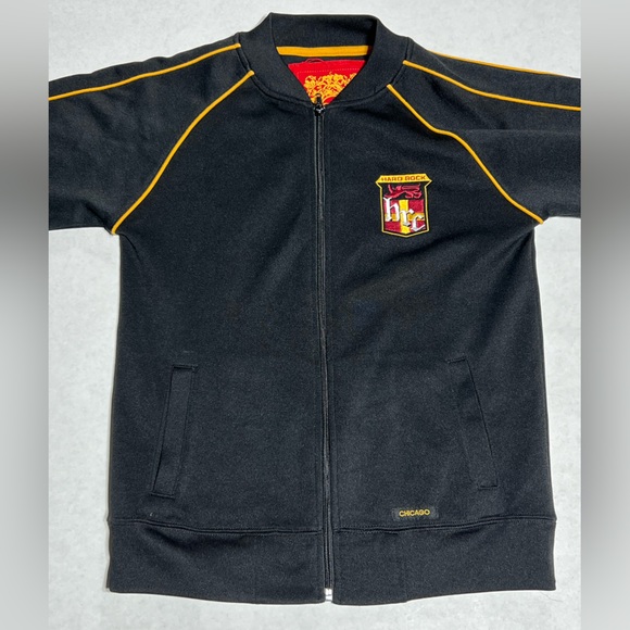 Hard Rock Cafe Jackets & Blazers - Chicago Hard Rock Cafe zip up jacket size medium